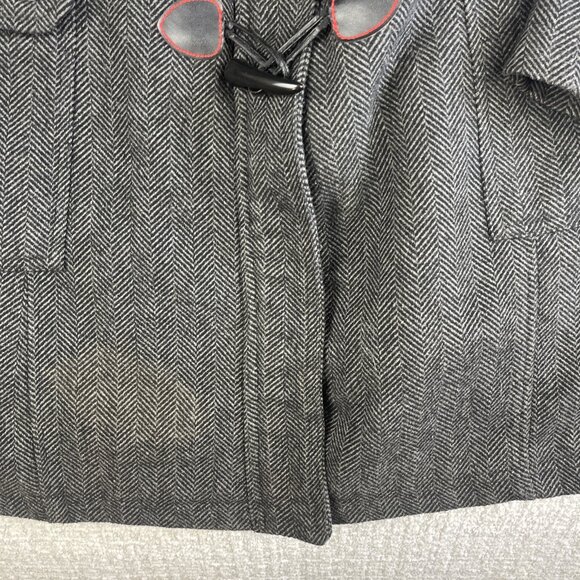 Coogi Coat Women XL Black Faux Fur Removable Hood Parka Jacket Anorak *READ* - Picture 5 of 16